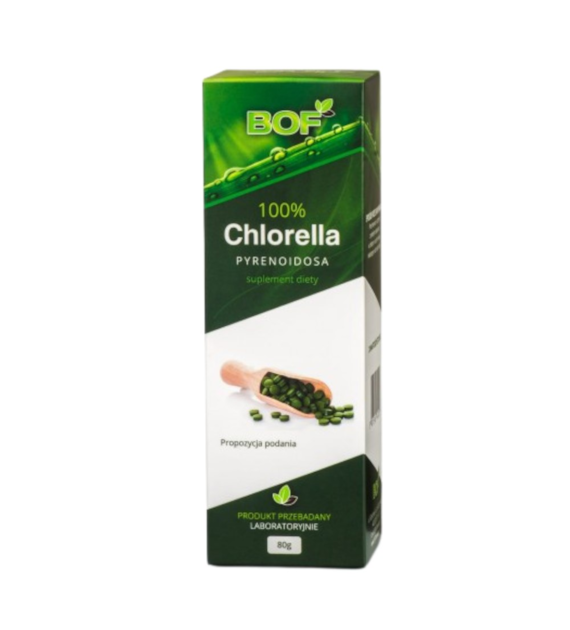 PROMOCJA! 100% Chlorella Pyrenoidosa 80 gram