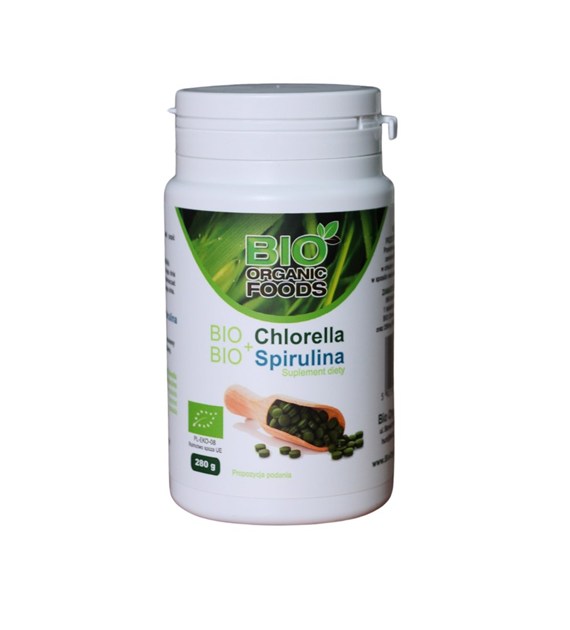 BIO Chlorella+BIO Spirulina 280 gram