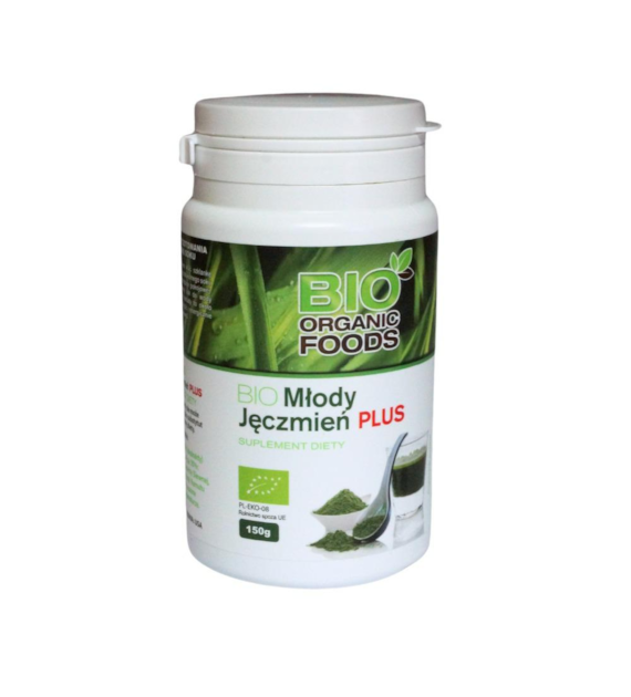 PROMOCJA! BIO Młody Jęczmień Plus 150 gram