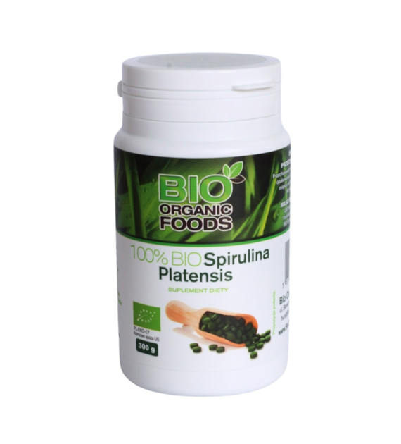 100% BIO Spirulina Platensis 300 gram